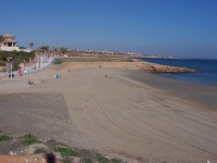 playa flamenca beach winter